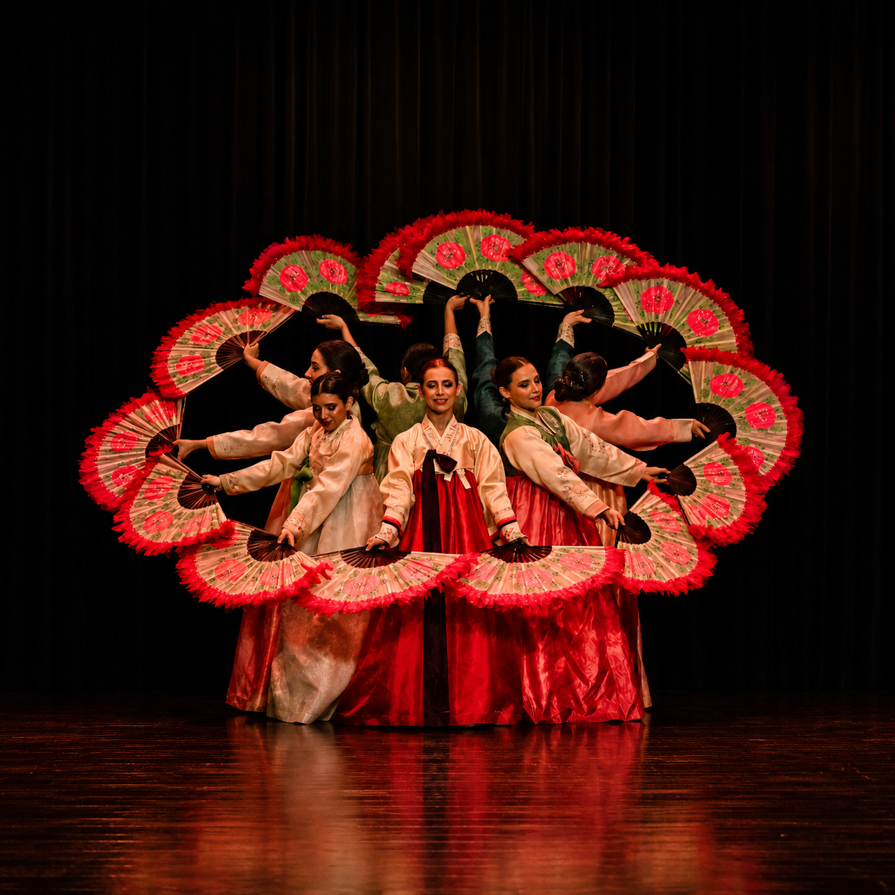 Dança Tradicional Coreana com Leque — K-Day BS